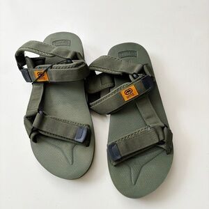 Ecko Fabric Sport Adjustable Strap Sandals Green Men’s Size 12